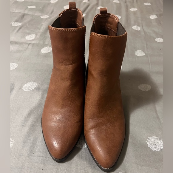 Call It Spring Brown Boots, Size 9 - Picture 3 of 4